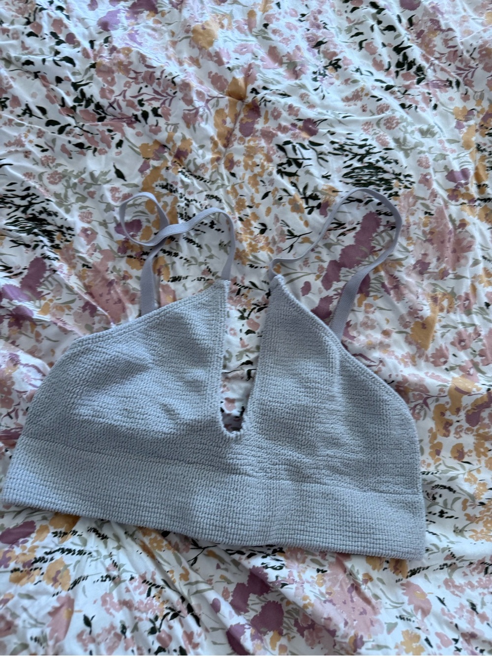 Free people intimately Light Gray Bralette Top - Women Intimates